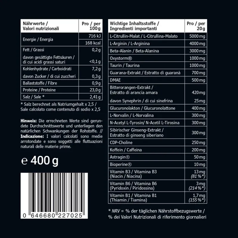 Black Focus Pro 2.0 400g Tutti Frutti - immagine 4