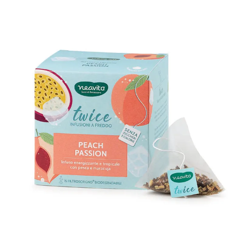 Twice Infuso a Freddo PEACH PASSION 15 filtroscrigno – NEAVITA
